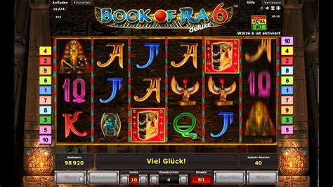 Book Of Ra 6 Deluxe von Novoline kostenlos spielen.